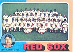 1975 Topps Baseball Cards      172     Boston Red Sox CL/Darrell Johnson